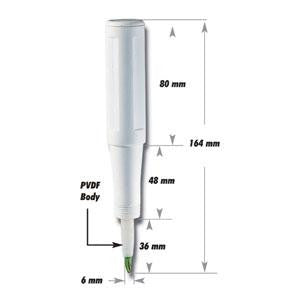 FC231D - FoodCare pH electrode SMART.  DIN. 1 m Cable (Meat) - Acorn Scientific