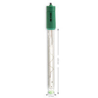 HI 1131P  Refillable. Combination pH Electrode for the Laboratory and Beer Testing BNC + pin Connect - Acorn Scientific
