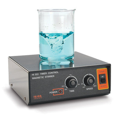 HI322N 5L Magnetic Stirrer. Heavy-Duty. Time-Controlled - Acorn Scientific