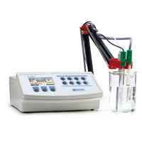HI 3512 Two Channel pH / ORP / ISE / EC / TDS / NaCl / °C Meter / CalCheck™ + PC Interface - Acorn Scientific