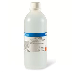 HI 70621L  Cleaning Solution for Skin Grease and Sebum (Cosmetic Industry) 1 x 500 mL bottle - Acorn Scientific