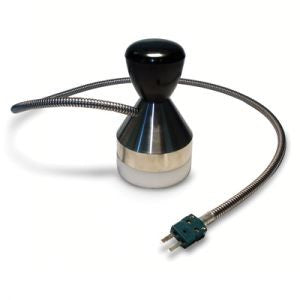 HANNA HI 766B4 Grill Surface K-Type Thermocouple Probe with jacketed cable. stainless sensor - Acorn Scientific
