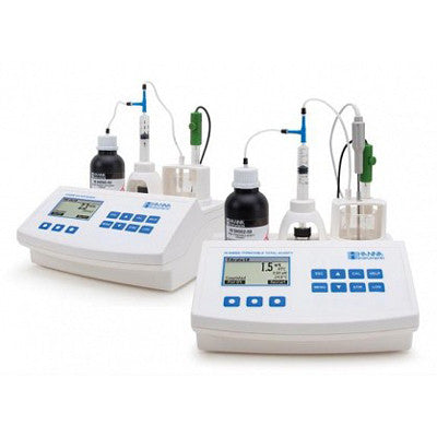 HI 84500-02 Mini-Titrator for Free and total sulfur dioxide + Redox Meter