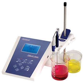 Jenway 3520 Advanced Digital pH Meter Kit w/GLP, glass electrode, ATC, buffers; 120 V