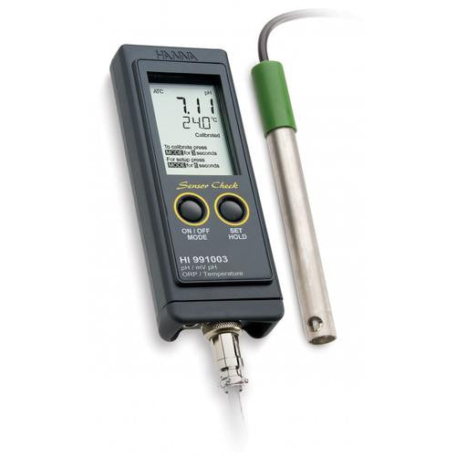 HI 991003  pH/pH-mV/ORP/°C Meter. Waterproof - Acorn Scientific
