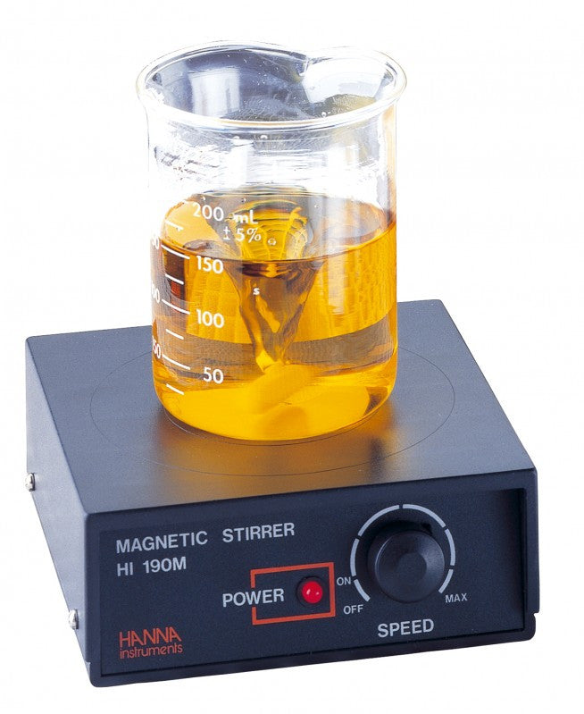 HI 190M-2  Mini Magnetic Stirrer with Speedsafe - Acorn Scientific