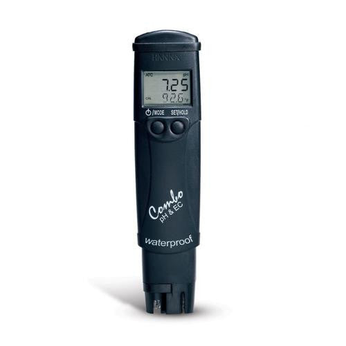 HI 98130 COMBO Tester for pH/EC/TDS/C° up to 20 mS. waterproof - Acorn Scientific